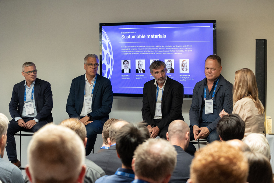 AM Summit 2022 breakout session: Sustainable Materials
