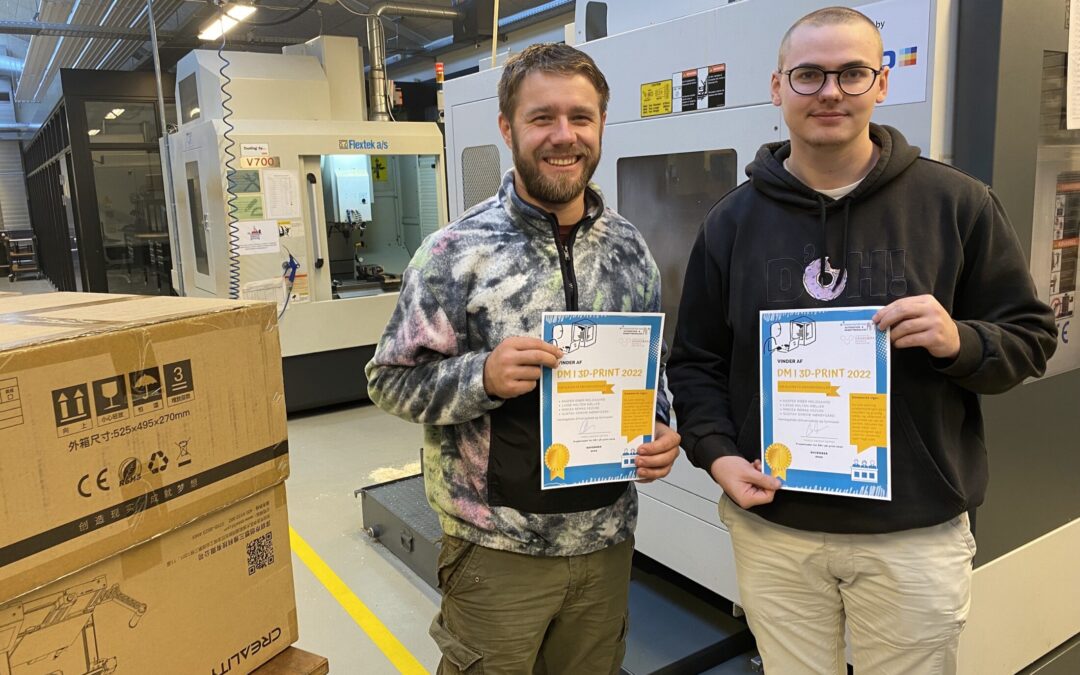 Herningsholm-elever vinder igen DM i 3D print
